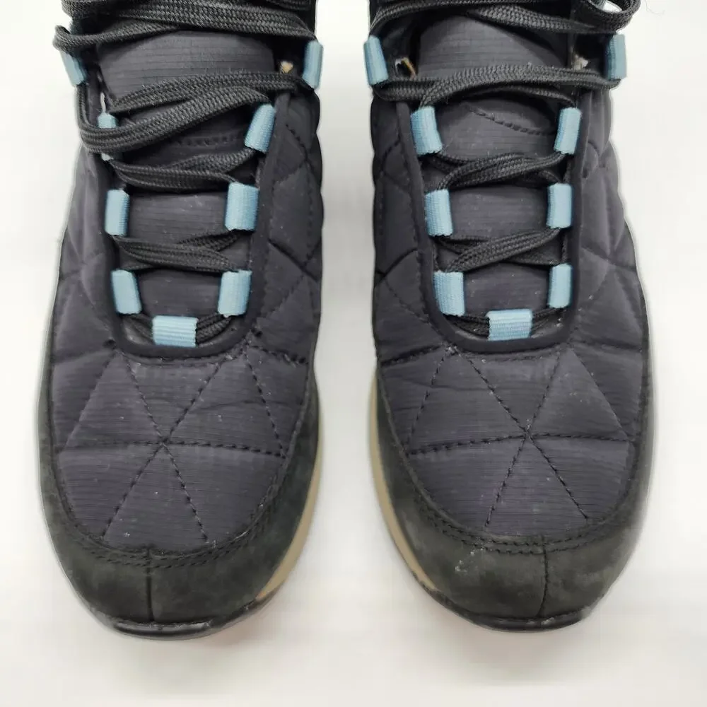 Teva Ember Commute Boots Women's 8 Waterproof Navy Lace-up Shoes‎